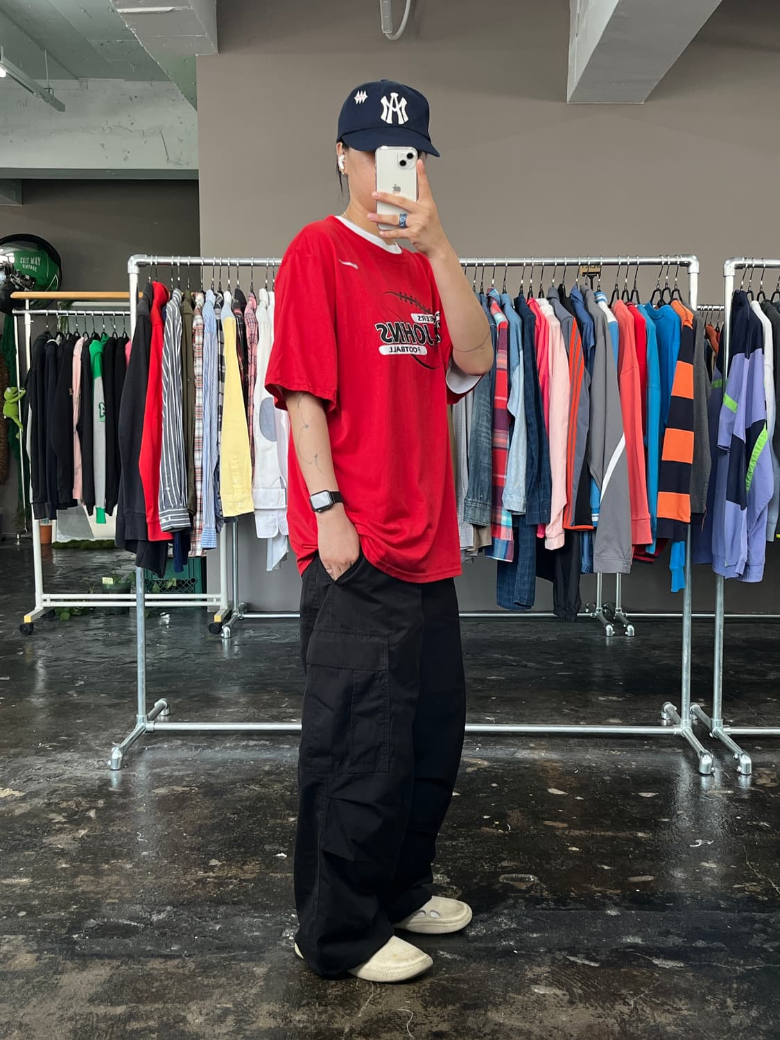 나이키 풋볼 프린팅 반팔 티셔츠 상품이미지4