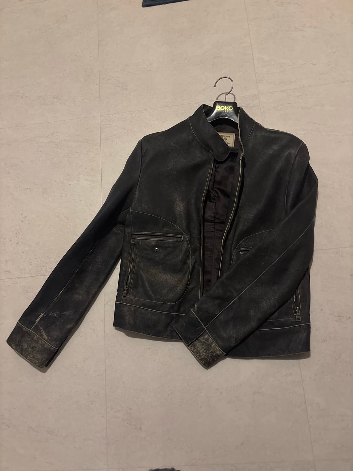 게스 가죽자켓 상품이미지1