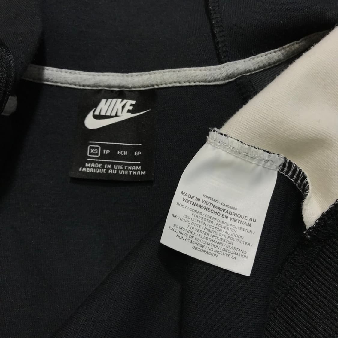 [[여성 XS, A급] 나이키(NIKE) 컬러블럭 후드 집업#384 상품이미지7