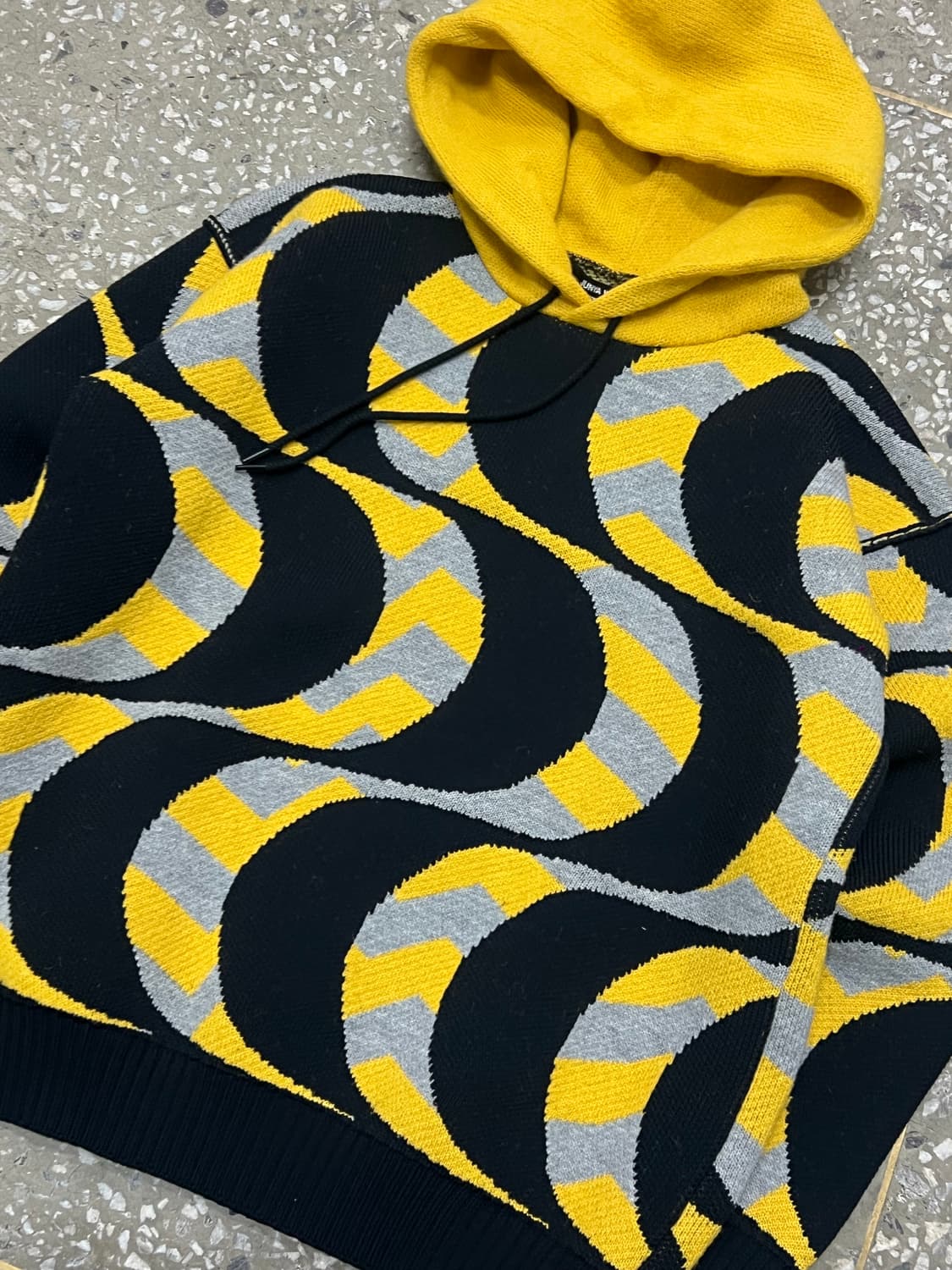 Junya Watanabe AD2018 Optical Wave Hoodi 상품이미지3