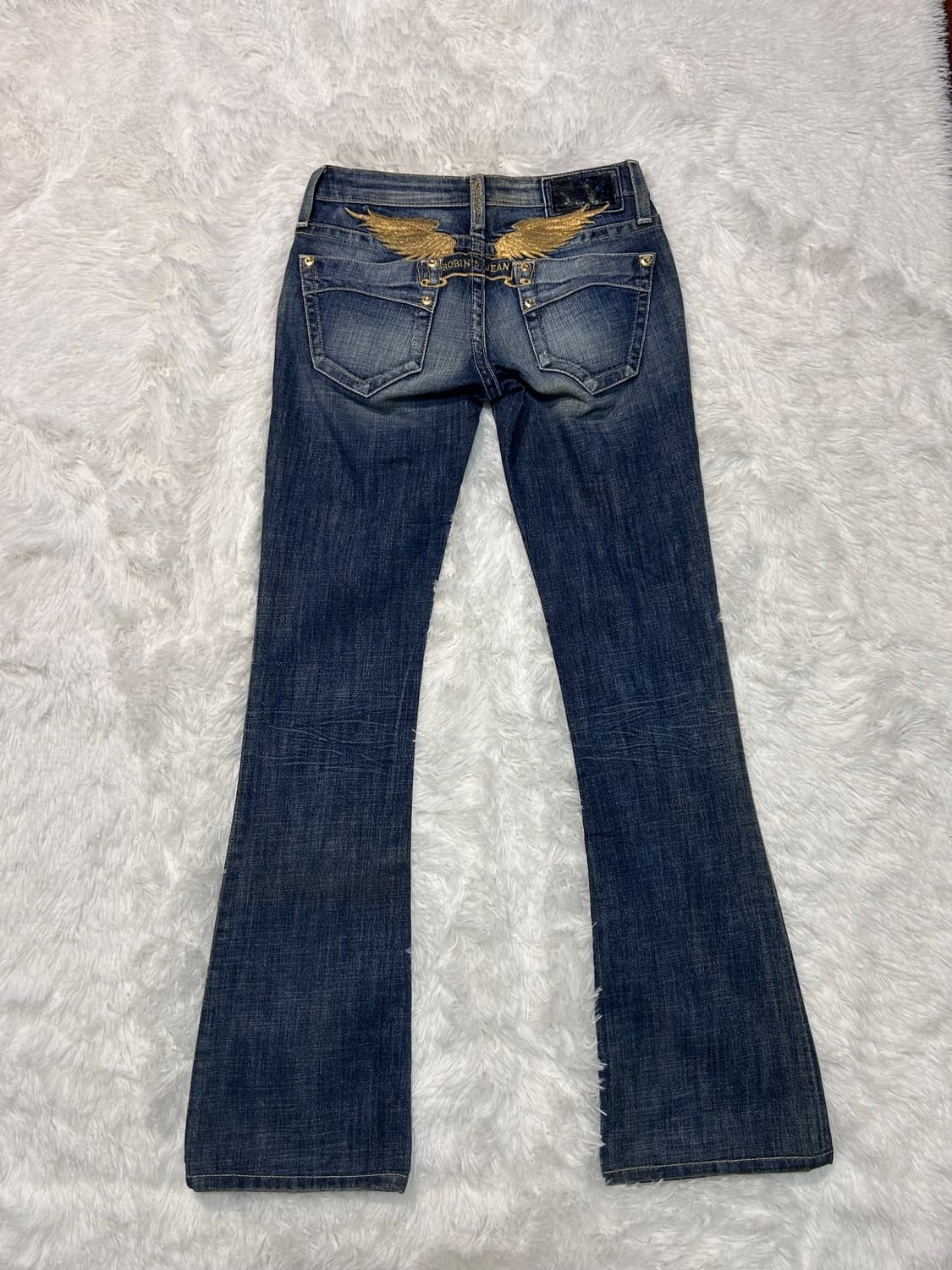 Robins Jeans y2k low-rise bootscut denim 상품이미지4