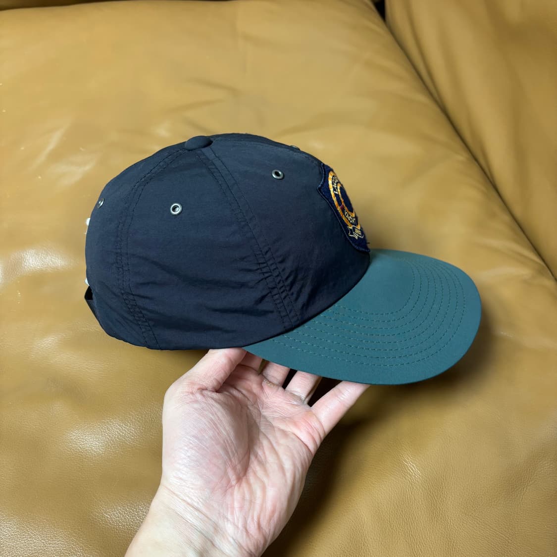 Beams Lacoste 빔스 빔즈 라코스테 6패널 볼캡 모자 요트 클럽 상품이미지3