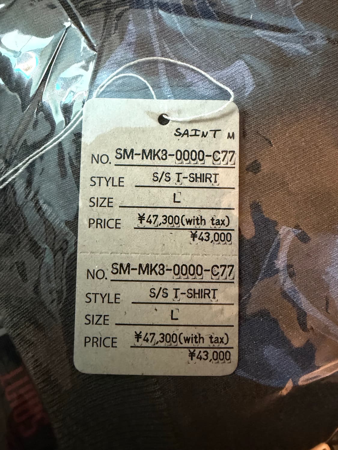 [L]세인트미카엘 x 진격의거인 26ss 반팔티셔츠 새상품 상품이미지6