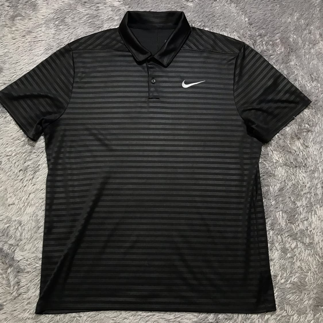 [[XL, A급] 나이키(NIKE) 드라이핏 스우시 폴로 반팔티@508 상품이미지1