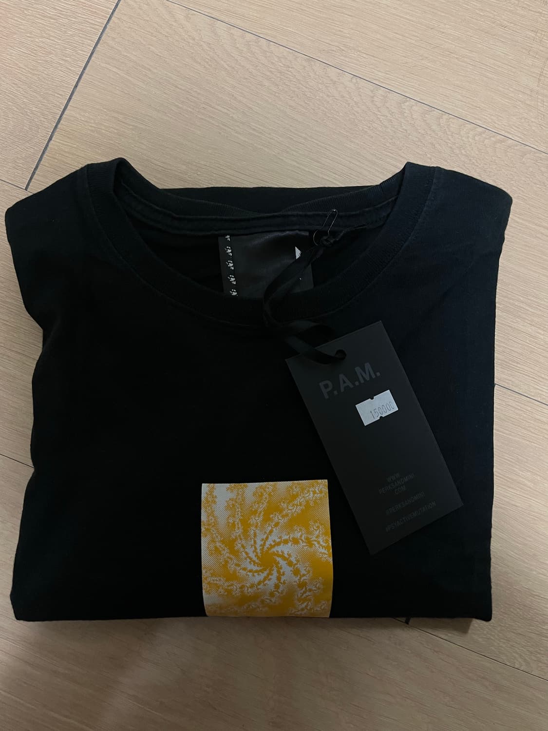 PAM 프린팅 롱슬리브 블랙 상품이미지3