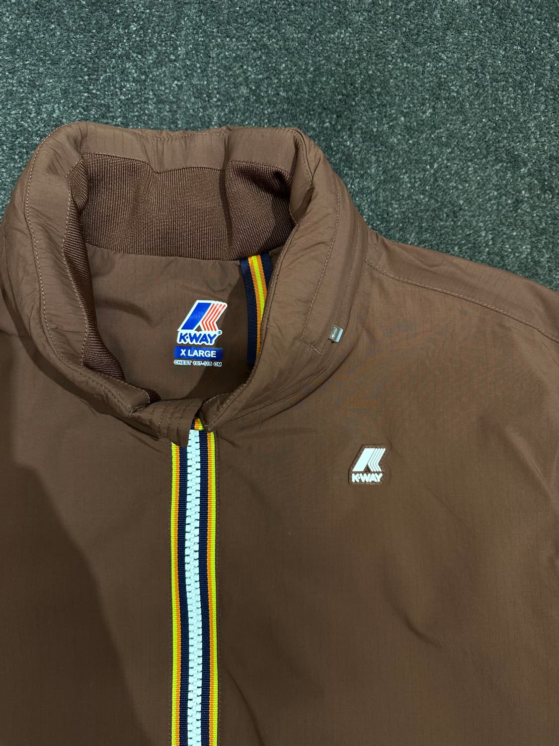 까웨(K-Way) 남성 자켓 XL 브라운 상품이미지2