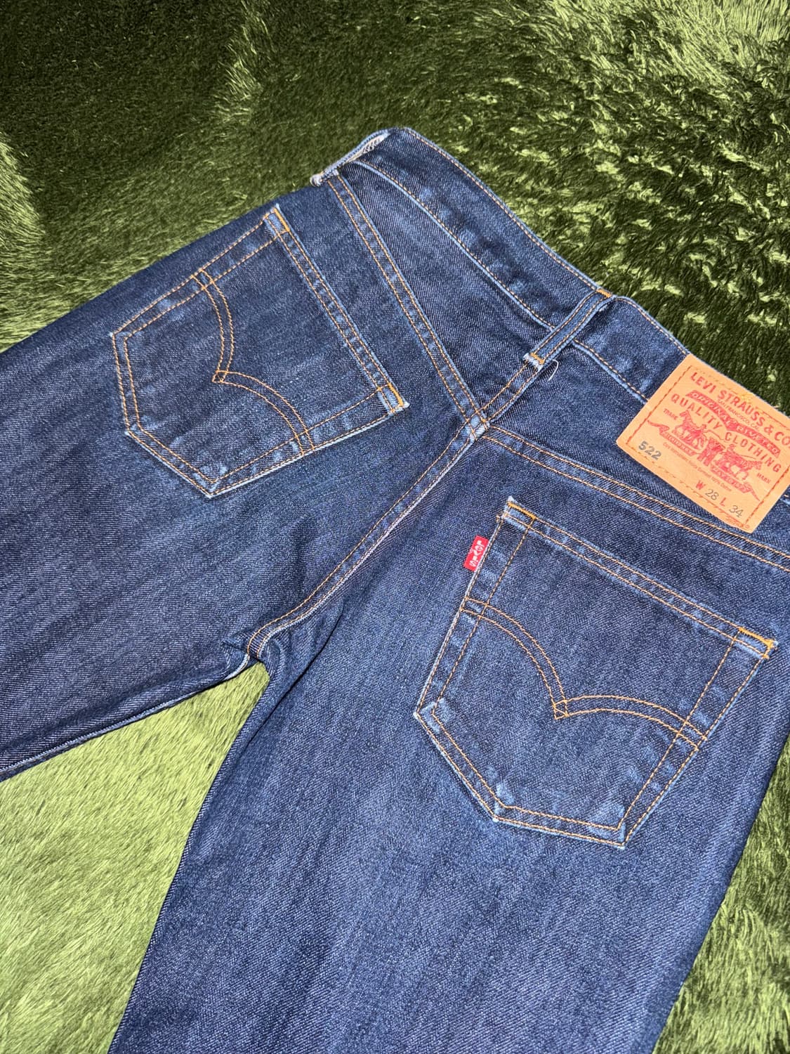 [W28/L34] 리바이스 522 MADE IN JAPAN 데님 팬츠 상품이미지8