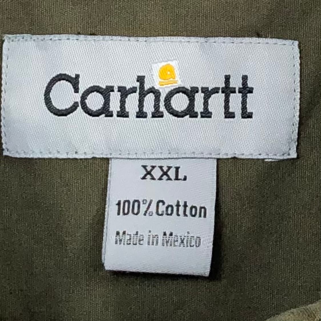 Xxl 칼하트 카키 워크 셔츠 상품이미지3