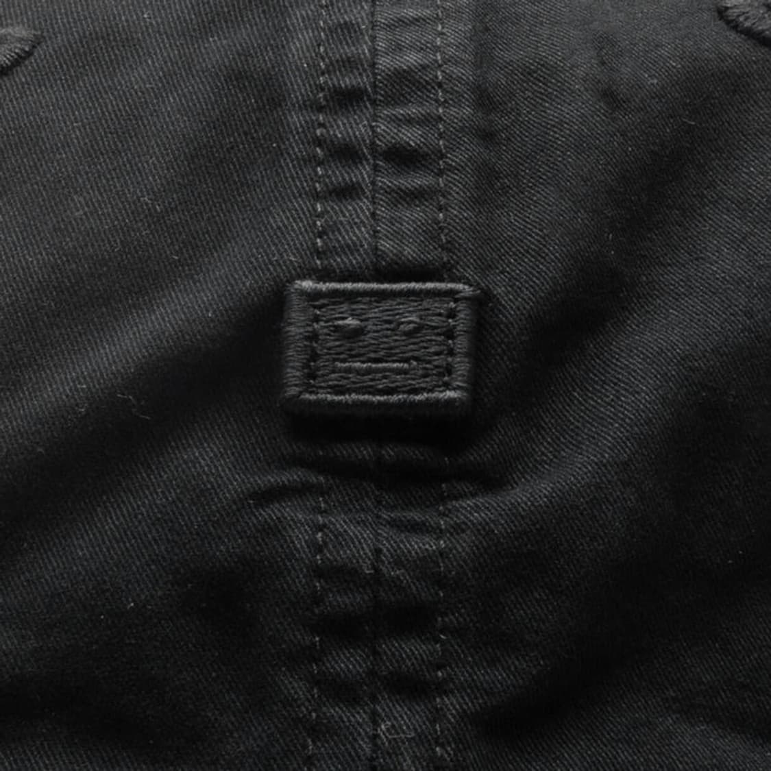 아크네 스튜디오 Acne Studios 페이스 패치 볼캡 블랙 OS 상품이미지5