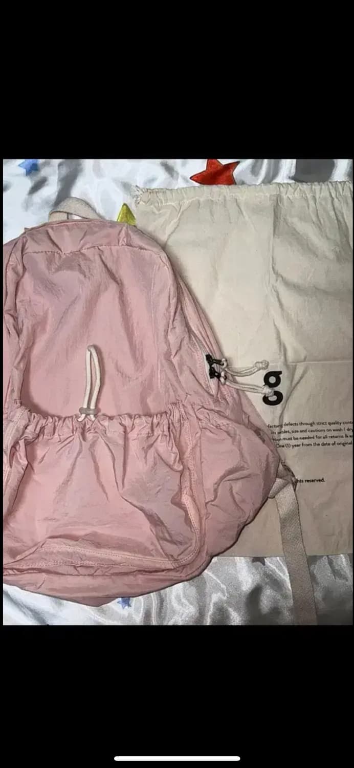 샵귀리) 발레리나 백팩 - 핑크 상품이미지1