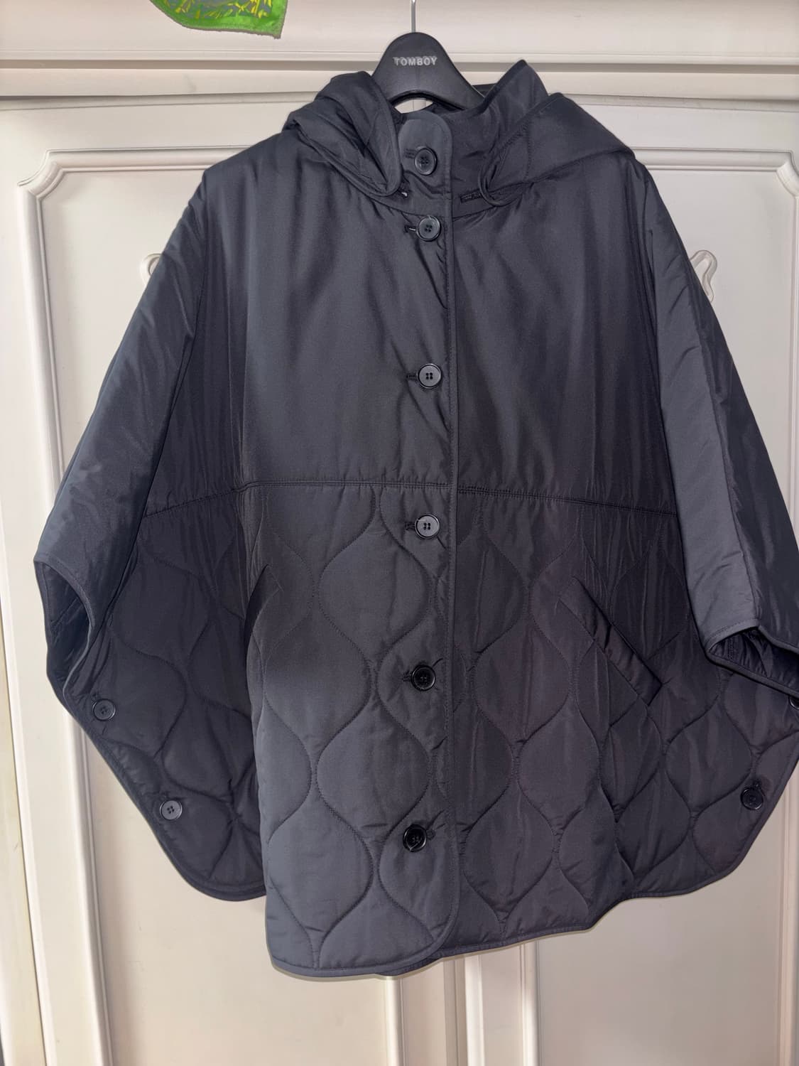 COS 후디드 패딩 케이프 상품이미지3