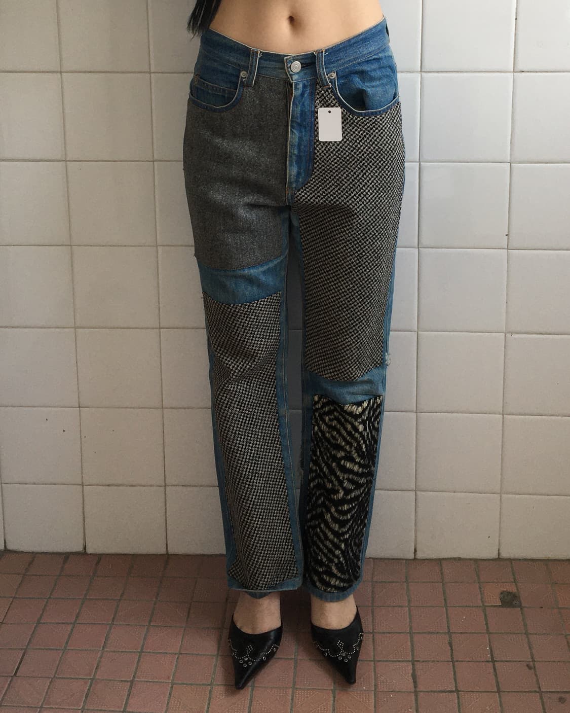Patch point denim pants 상품이미지5