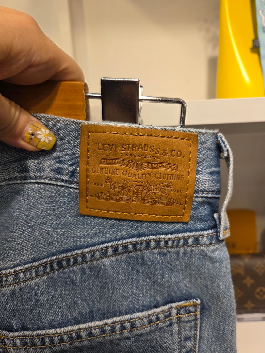 리바이스 데님 스커트 청 스커트 상품이미지5