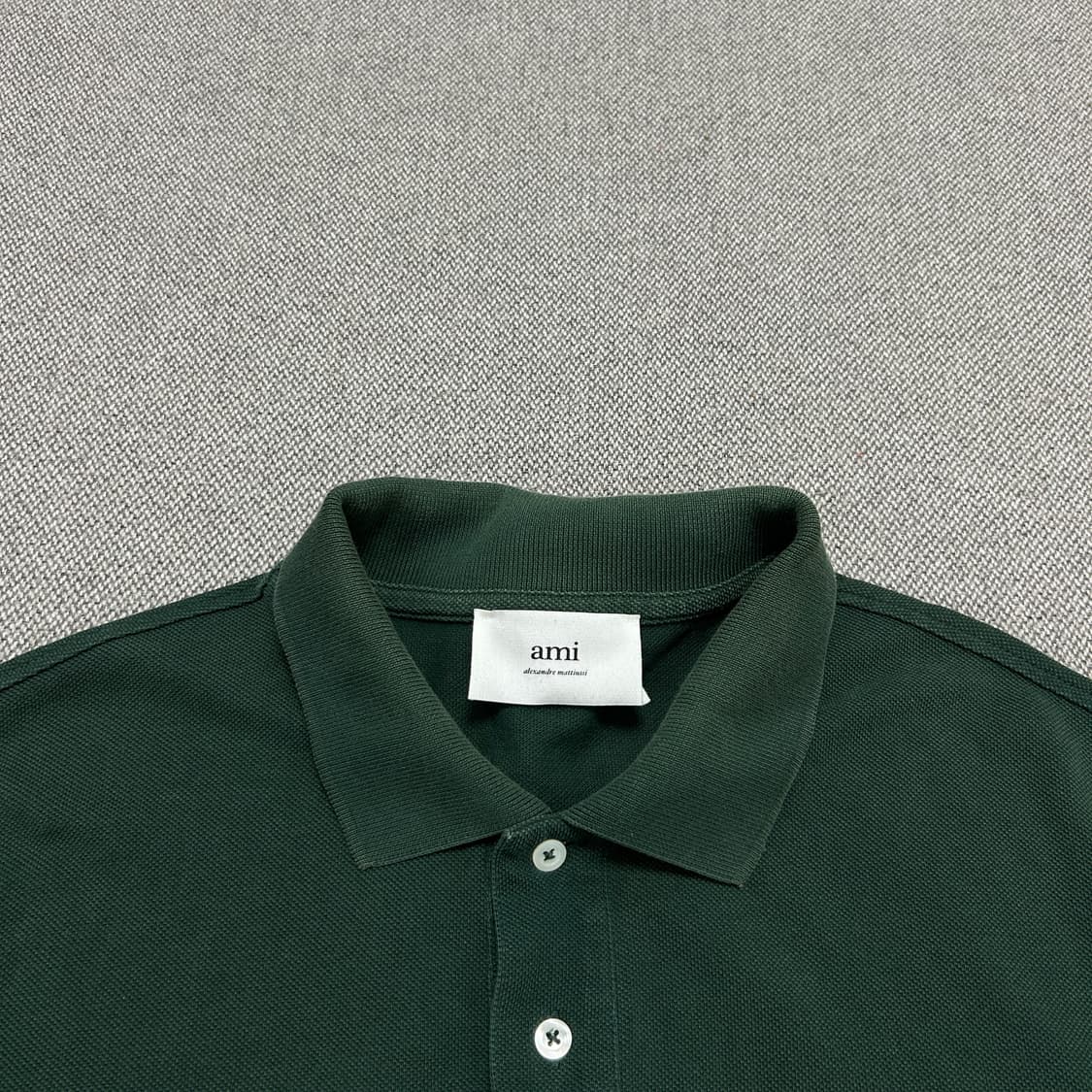 아미 스몰하트 다크그린 카라티(L) 상품이미지2