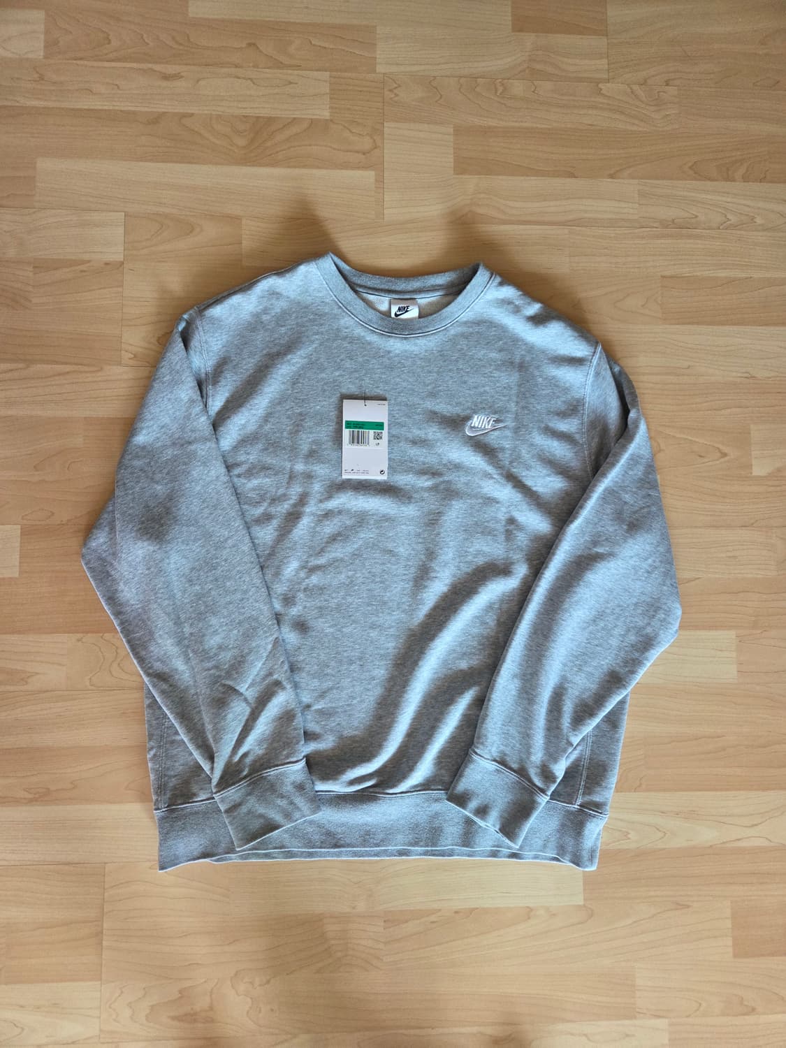 나이키 nsw 클럽 맨투맨 그레이 XL, 105 bv2667-063 상품이미지1