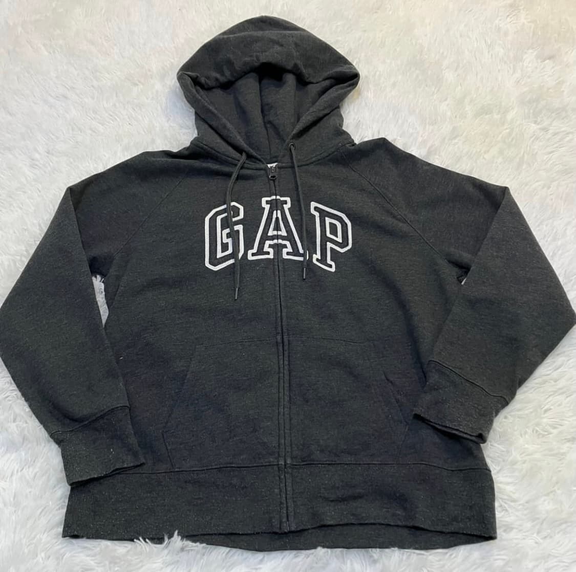 빈티지 갭 차콜 후드티 상품이미지2