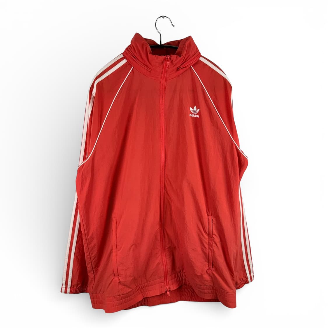 (L) 아디다스 윈드브레이커 바람막이 레드 상품이미지1