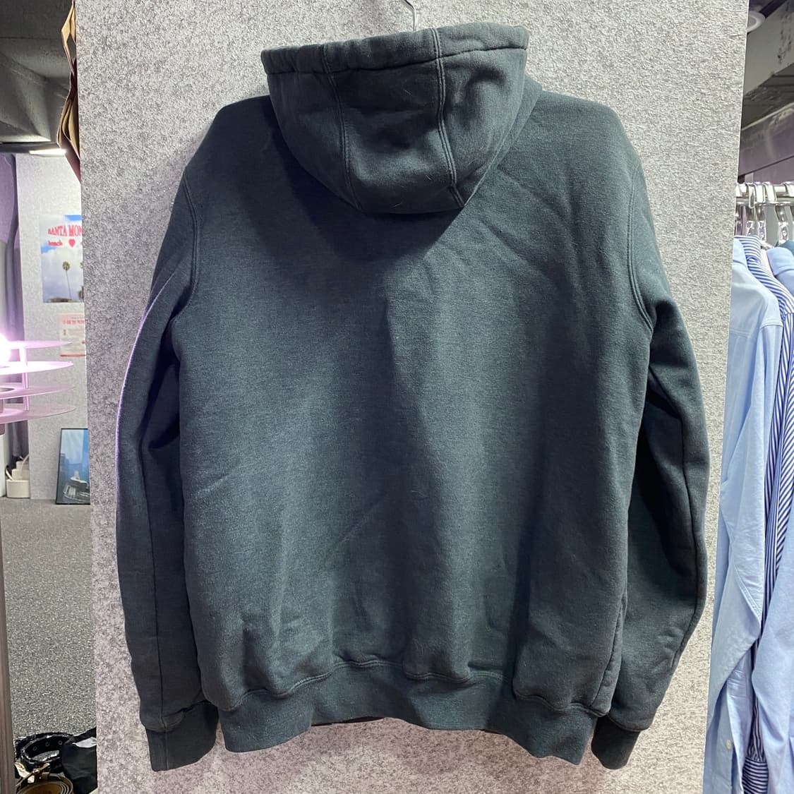 칼하트 로고 헤비웨이트 차콜 후드집업 B3604 상품이미지5