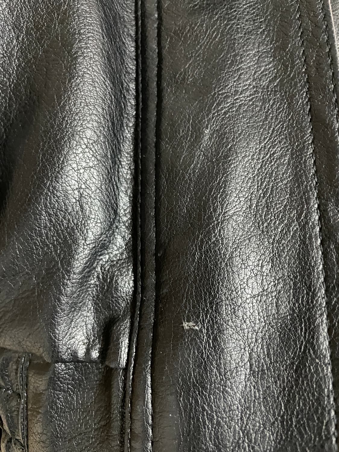 트리밍버드 레더 블루종 [ Black ] 상품이미지3