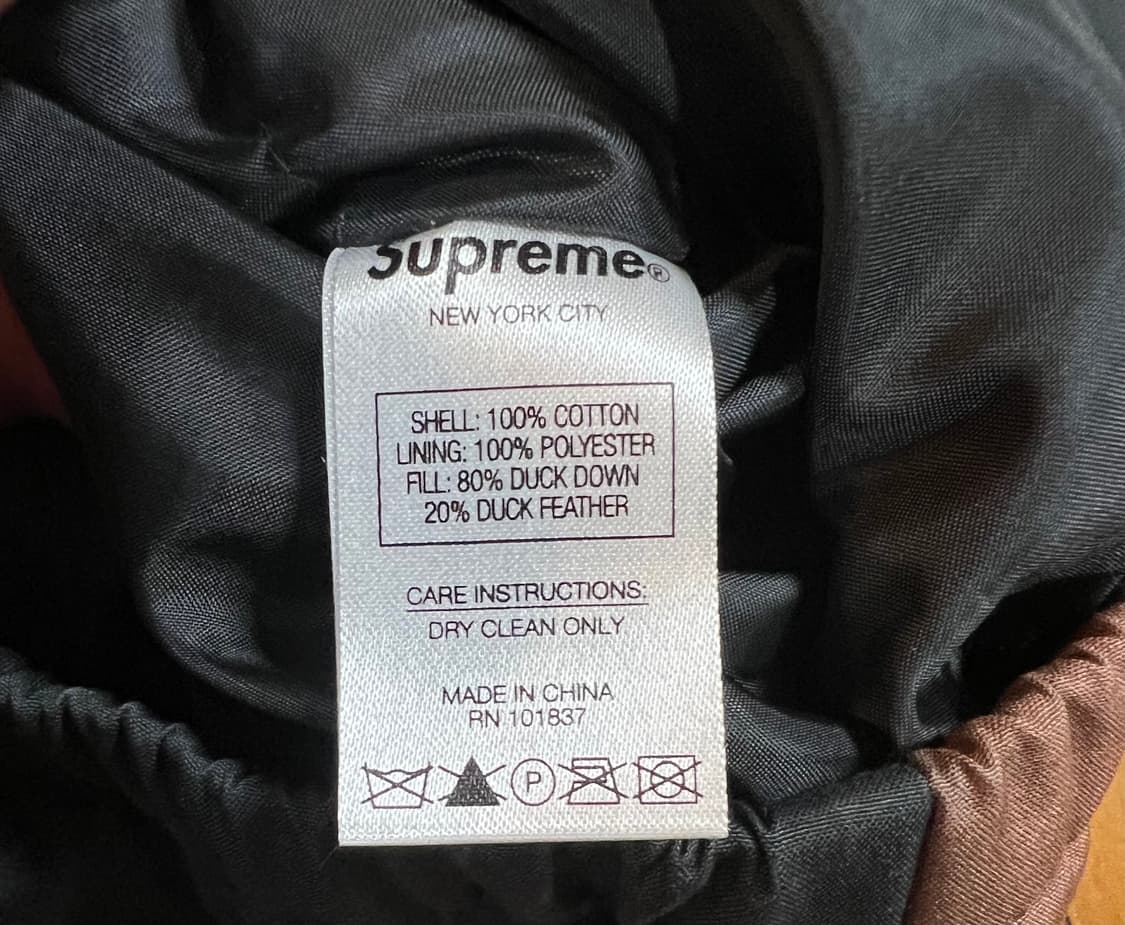 슈프림 파이어크래커 덕다운 파카 상품이미지5