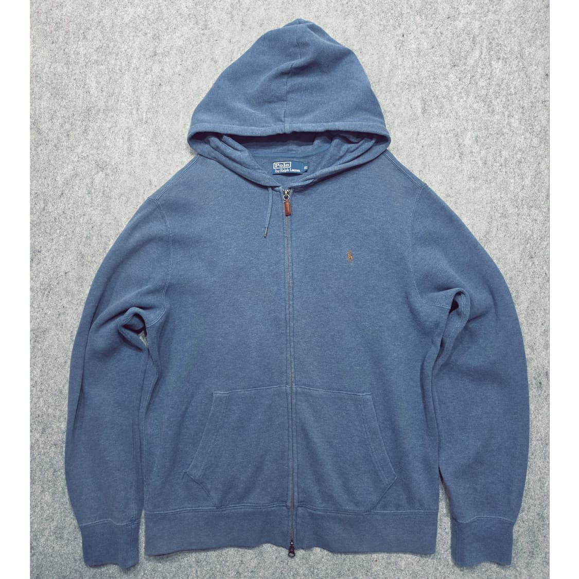 폴로 랄프로렌 빈티지 투웨이 후드집업 XL 상품이미지1