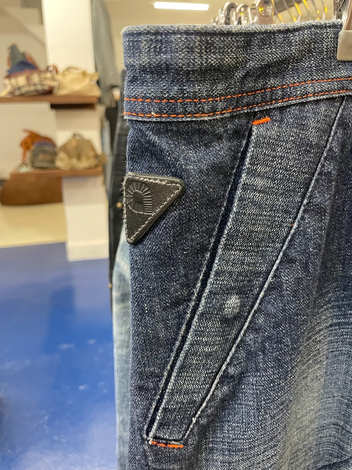 Akdmks 아카데믹스 힙합 올드스쿨 데님 카고 팬츠 상품이미지4