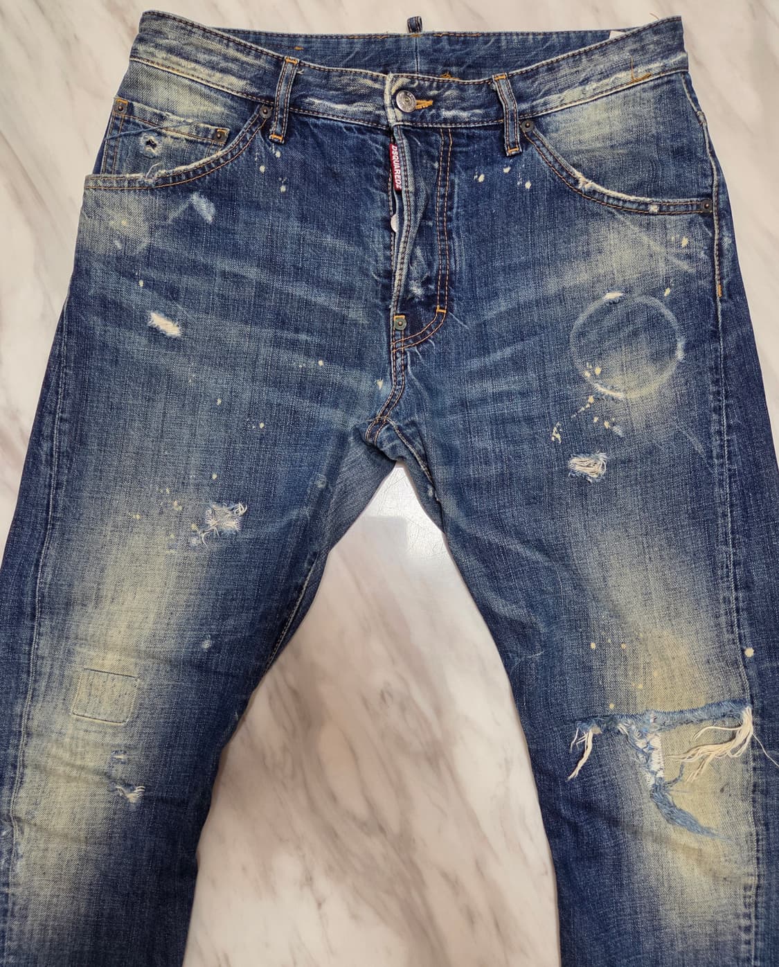 디스퀘어드 케니 트위스트 데님팬츠  상품이미지3