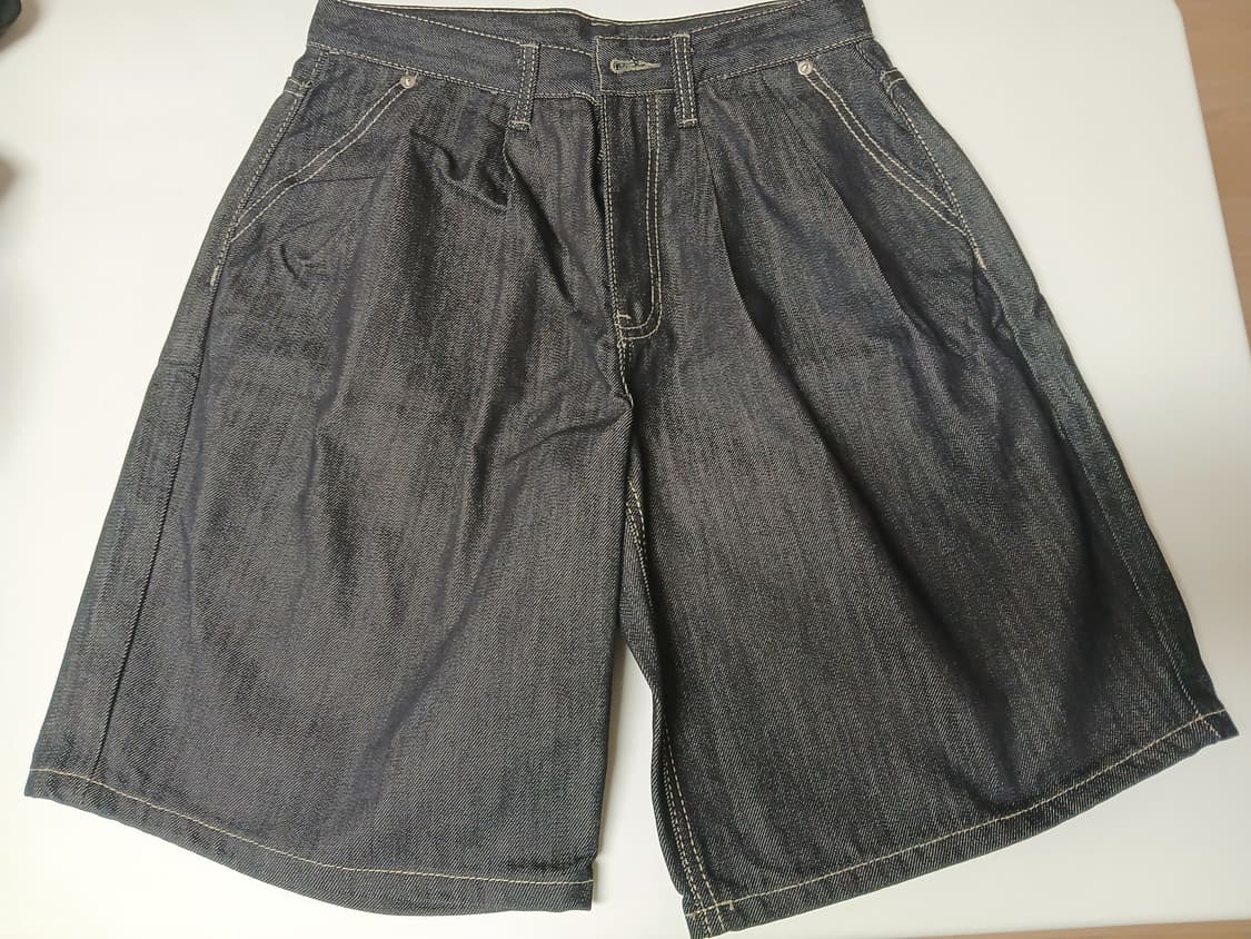 트릴리온 투턱 버뮤다 데님 쇼츠 (무료배송) 상품이미지3