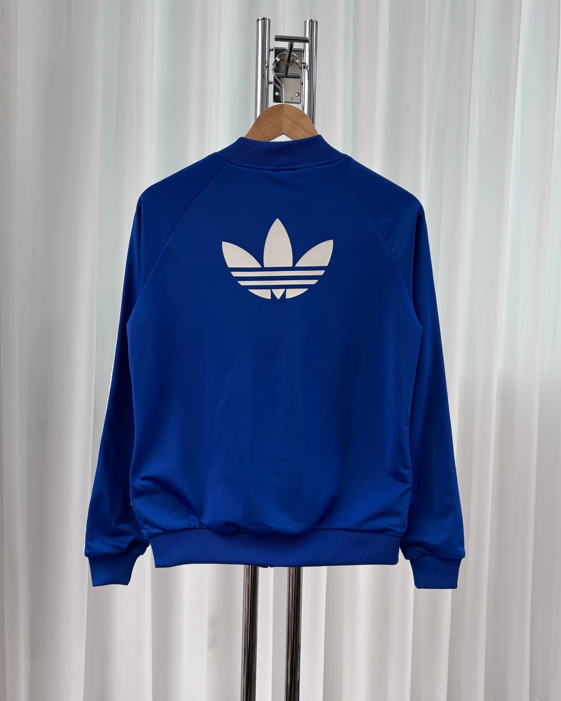 [L]아디다스 트레포일 SST 블루 트랙탑 져지 상품이미지4