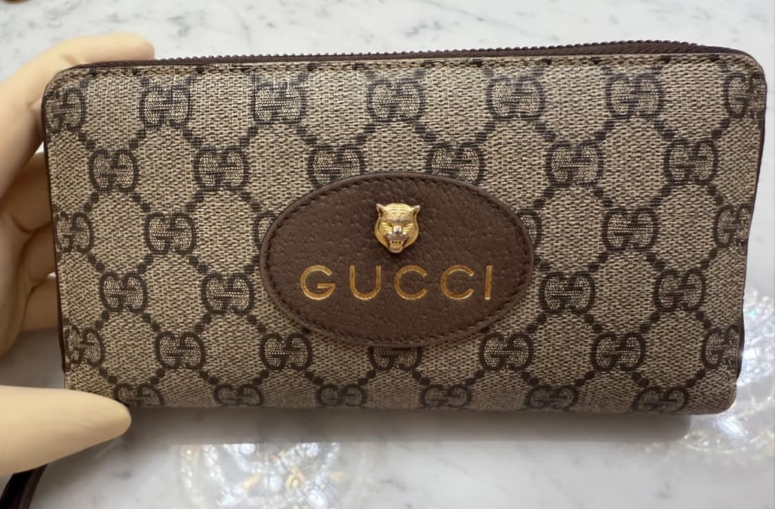 구찌 장지갑 네오 빈티지 동전 장지갑팝니다. 상품이미지1