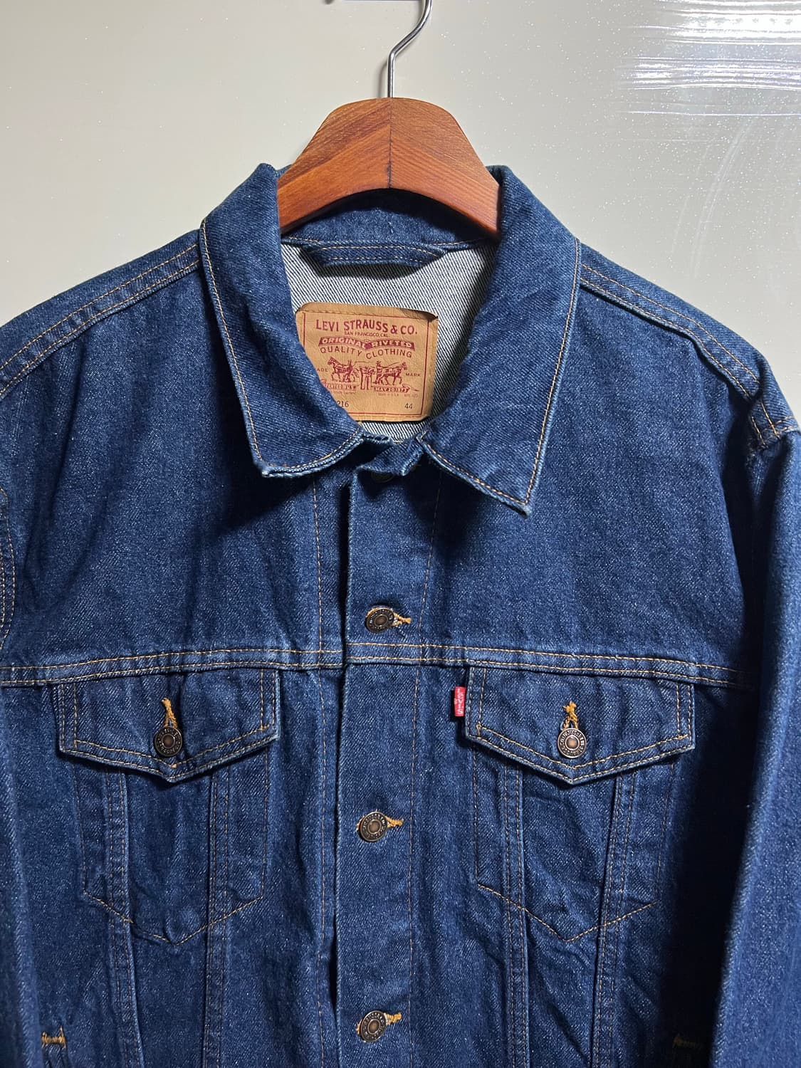 빈티지 리바이스 71506-0217 데님자켓 상품이미지2