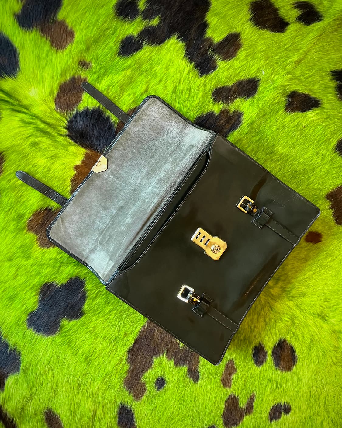 1980-90s KATHARINE HAMNETT Business Bag 상품이미지8
