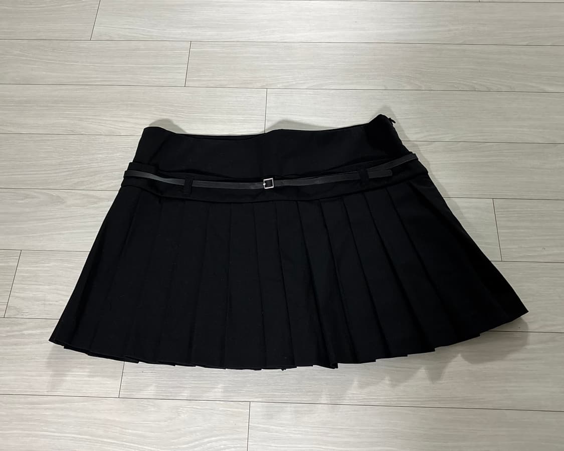 자라 벨트 플리츠 스커트 팬츠 상품이미지2