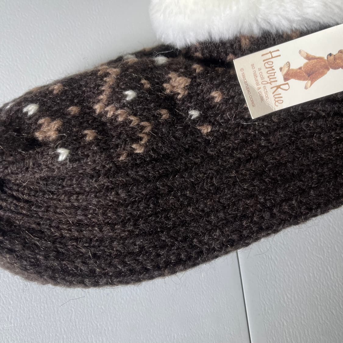 [Henry Rue] 테디베어 니트 양말 (새상품) 상품이미지4