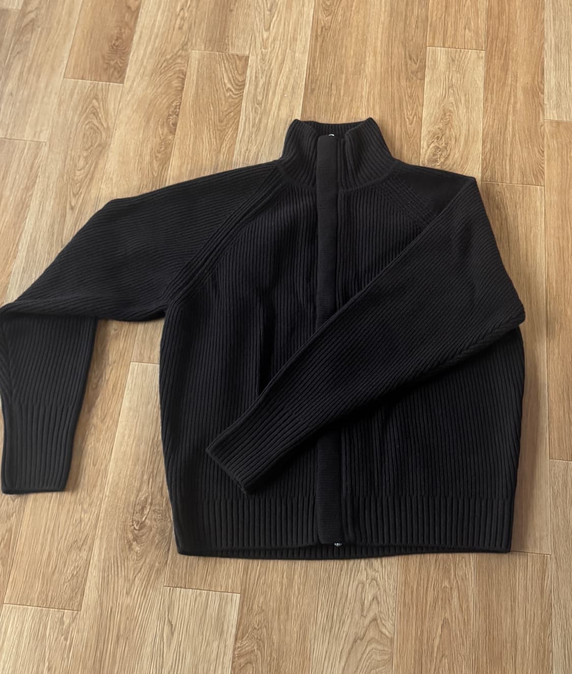 토니웩 메리노울 집업니트 가디건 XL 새상품 판매 상품이미지2