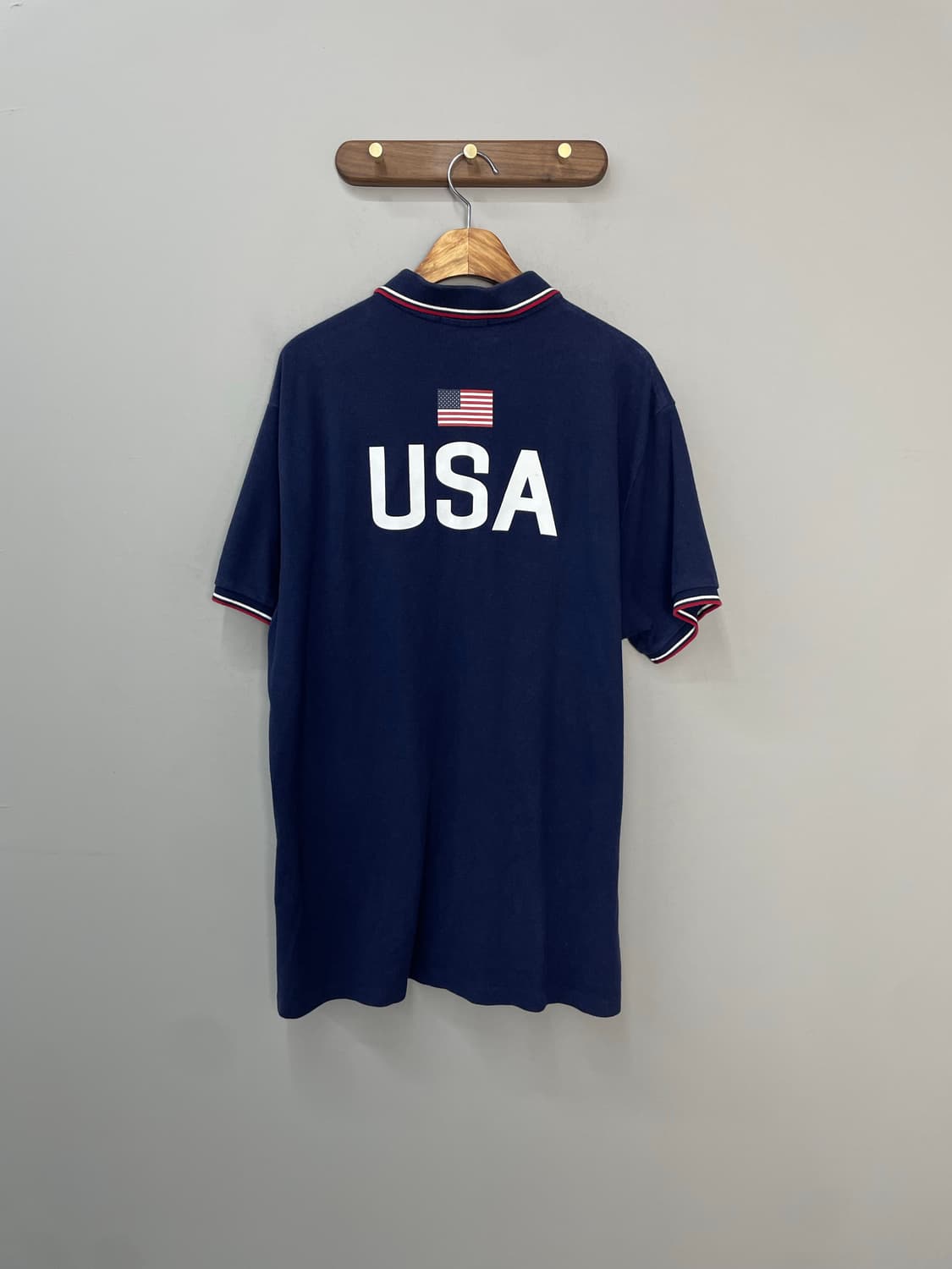 폴로 랄프로렌 USA 16 빅로고 카라 반팔 H423 상품이미지4