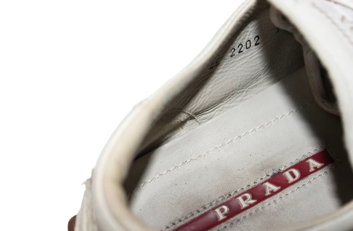 PRADA 레더 스니커즈 상품이미지4