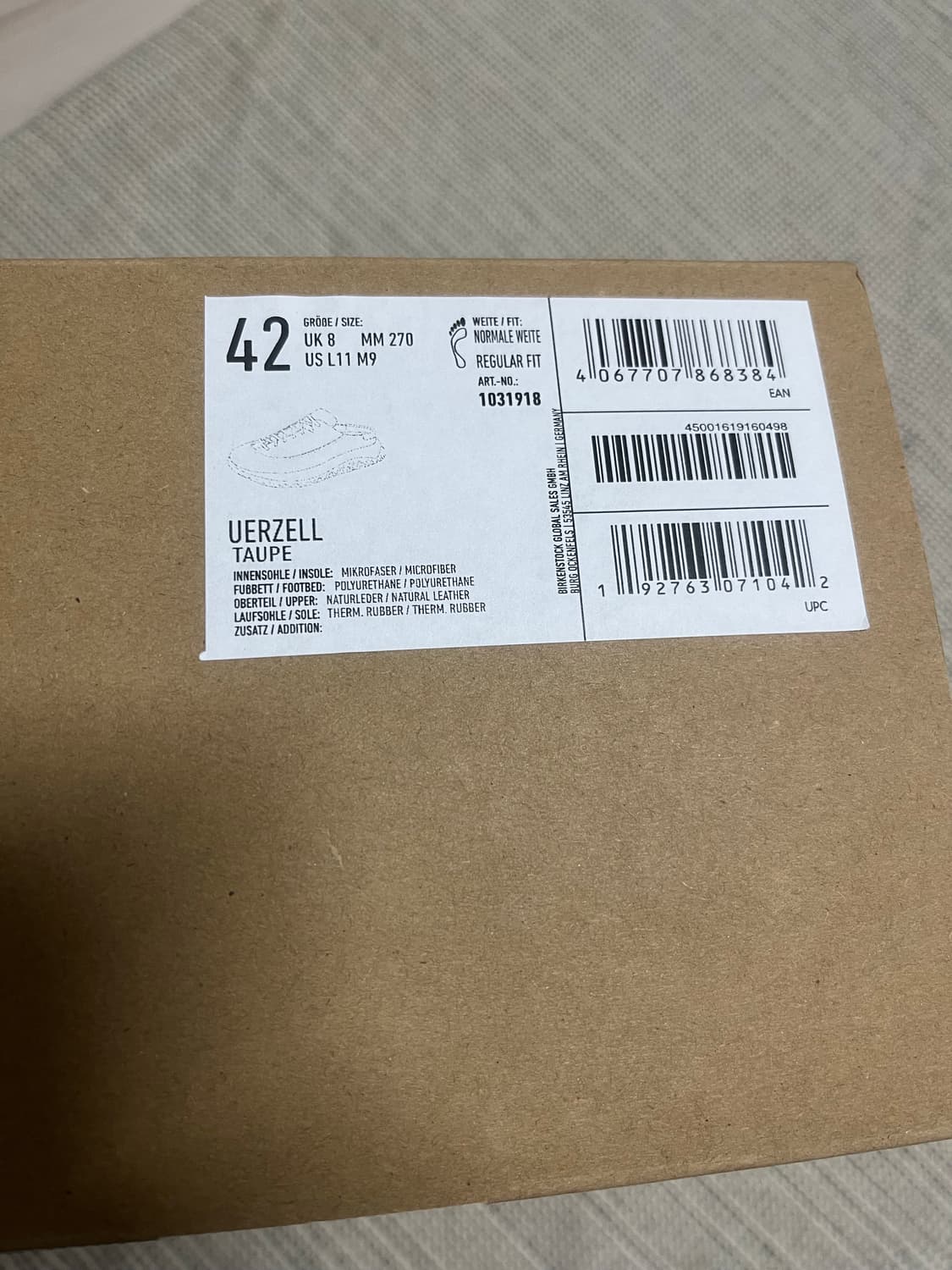 버켄스탁 1774 타우페 띠보 thibo 상품이미지6