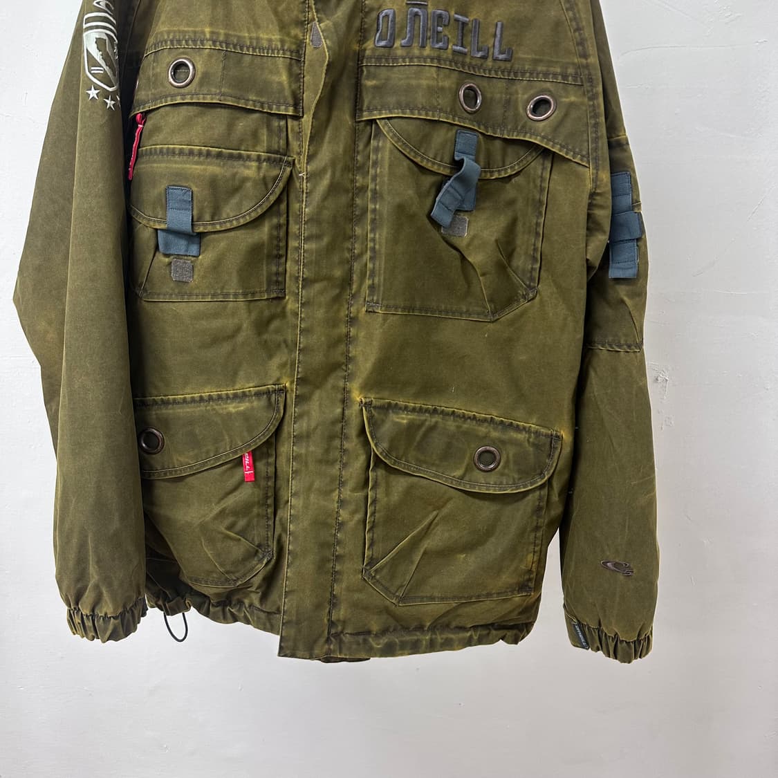 오닐 O'NEILL 스노우보드 자켓 카키 보드웨어 야상자켓 XL 상품이미지3