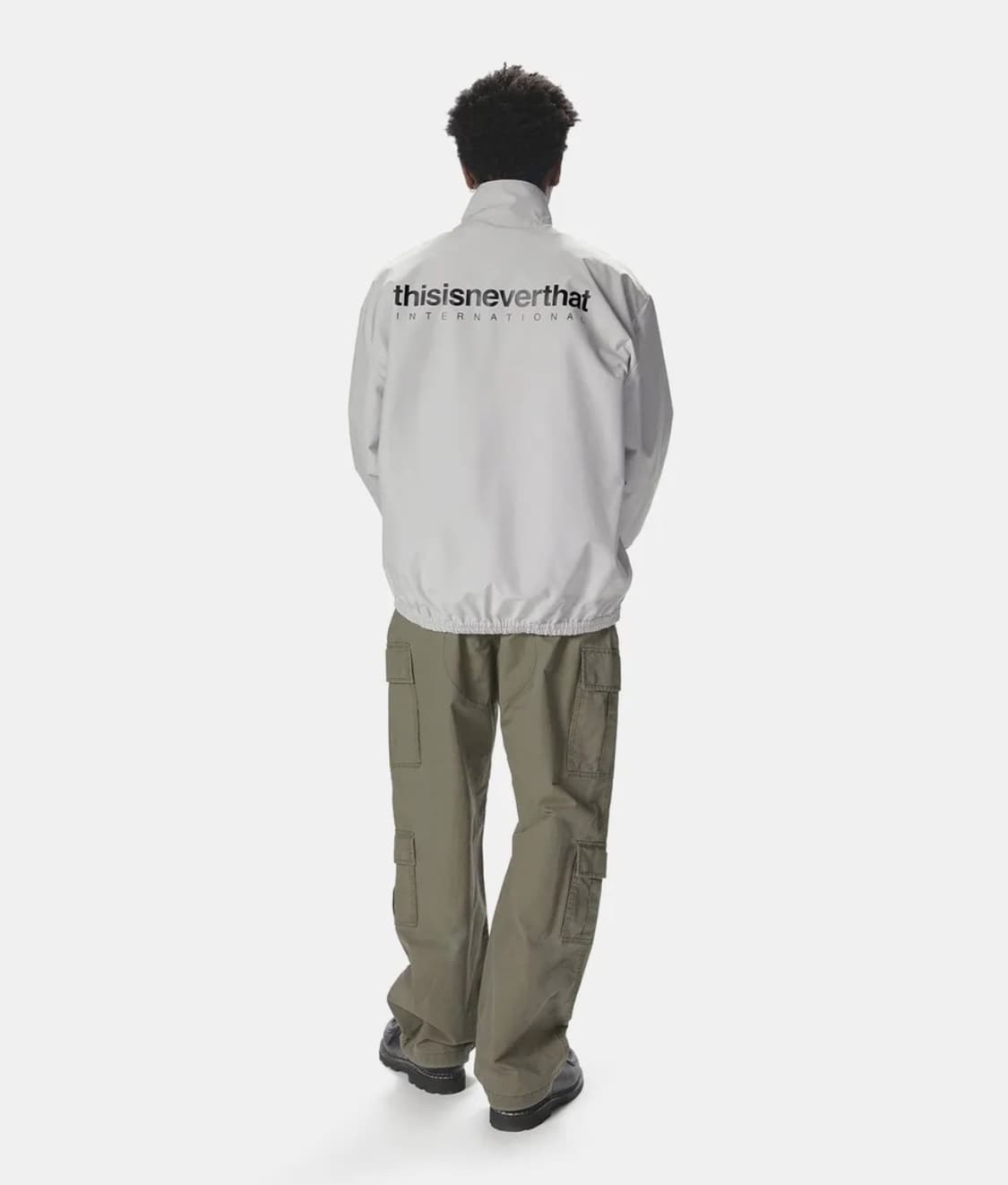 디스이즈네버댓 INTL. Team Jacket Grey 상품이미지6