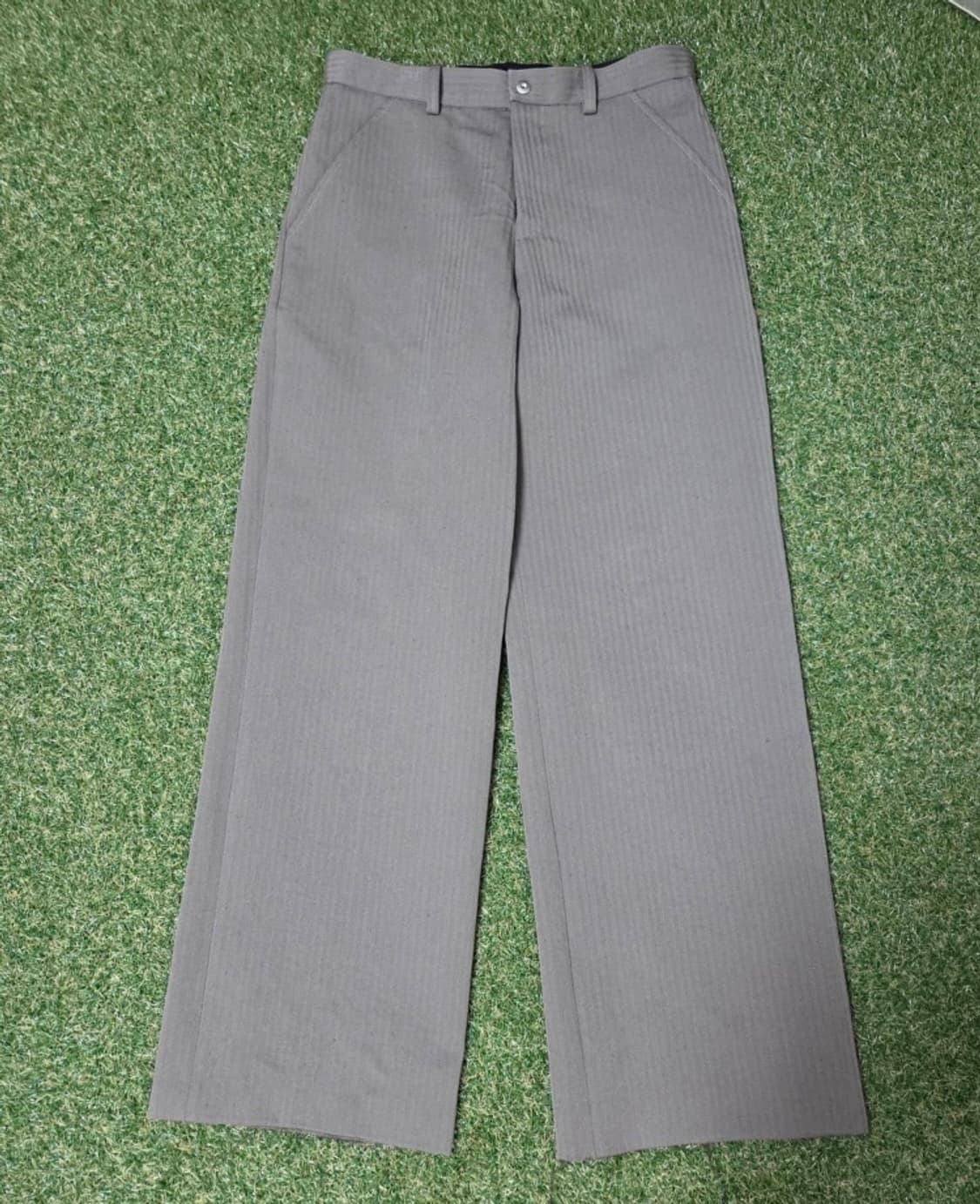 Omar Afridi 오마르 아프리디 헤링본 그레이 팬츠 (드리스반노튼 상품이미지5