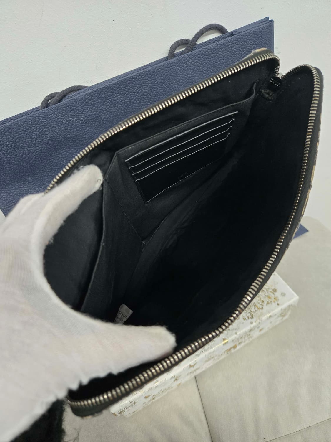 [보증서 정품] 디올 오블리크 아이패드 클러치백 상품이미지1