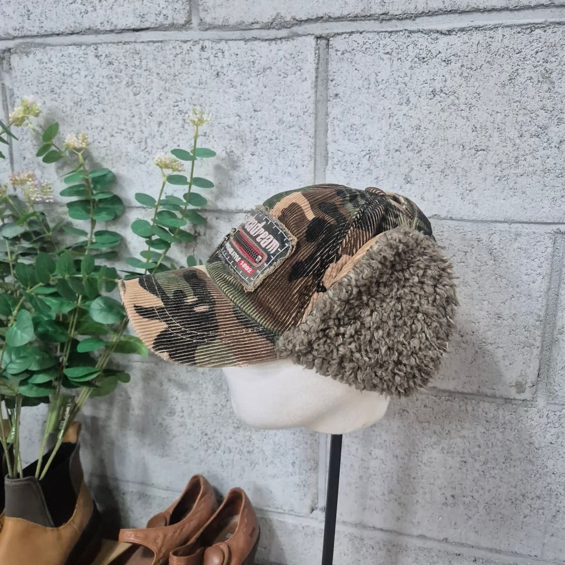 버클리 빈티지 투웨이 트루퍼햇 상품이미지2