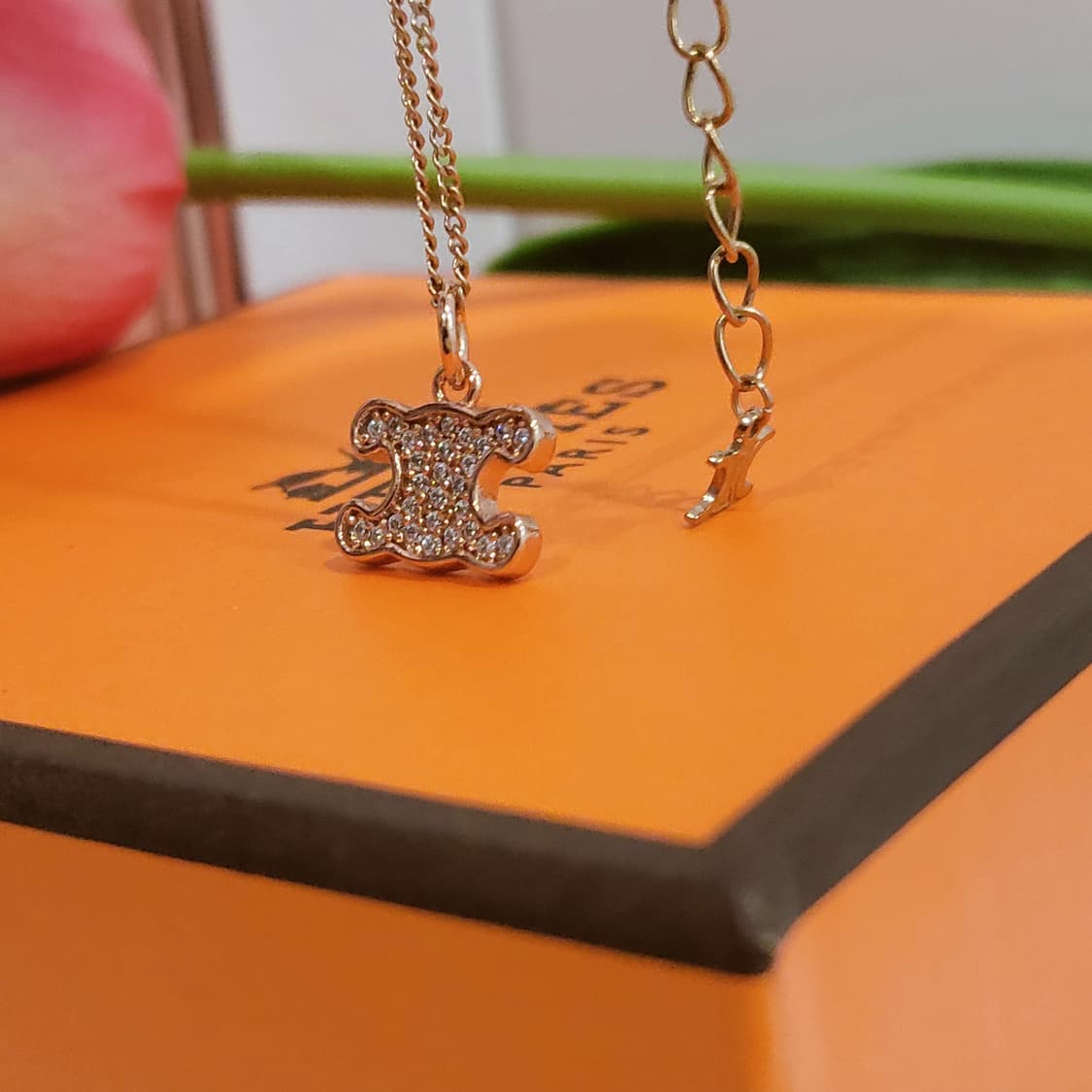 셀린느 미니펜던트 목걸이 업사이클링 상품이미지3