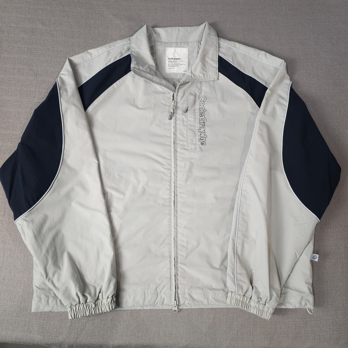 코드그라피 테크 숏자켓 바람막이 상품이미지1