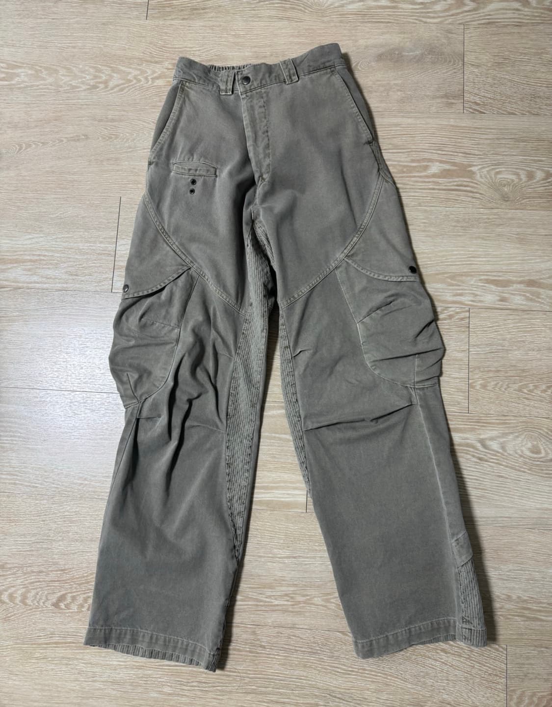 CORE:5 WASHED CARGO PANTS (SAND) S사이즈 상품이미지1