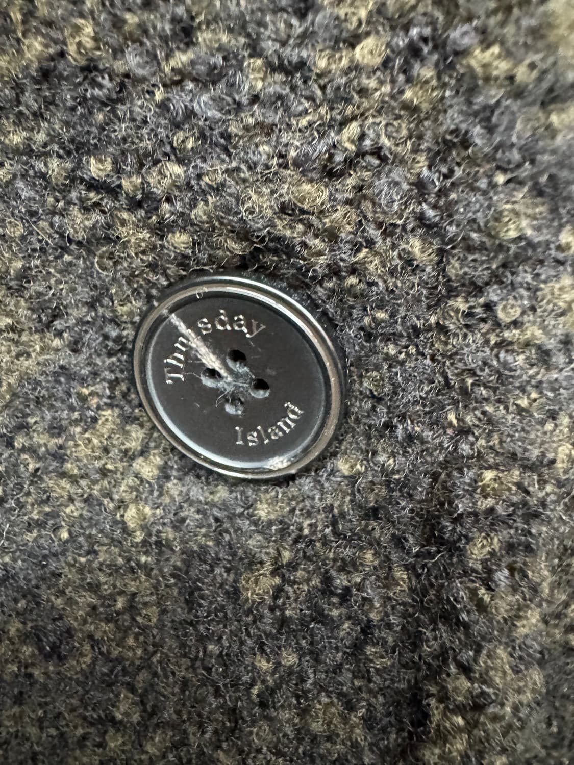 써스데이아일랜드 24시즌 부클 자켓 S(L) 상품이미지3