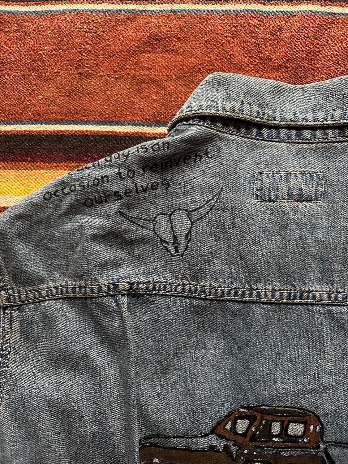 90s USA 빈티지 더블알엘 RRL 2세대 데님 자켓 상품이미지6
