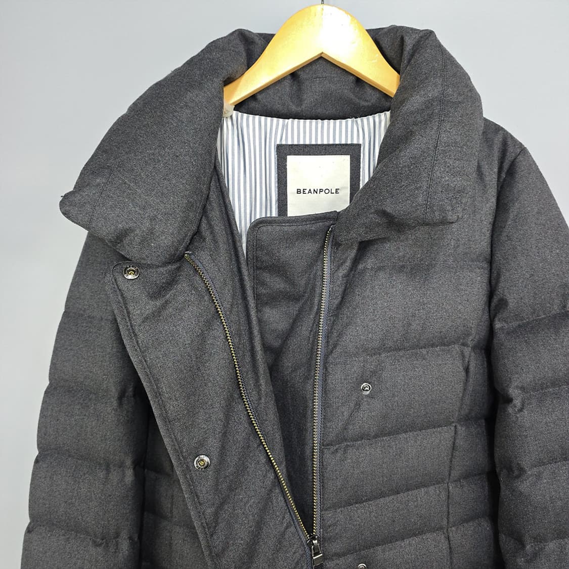 빈폴(beanpole) 프리미엄 구스다운 롱패딩 95 상품이미지5