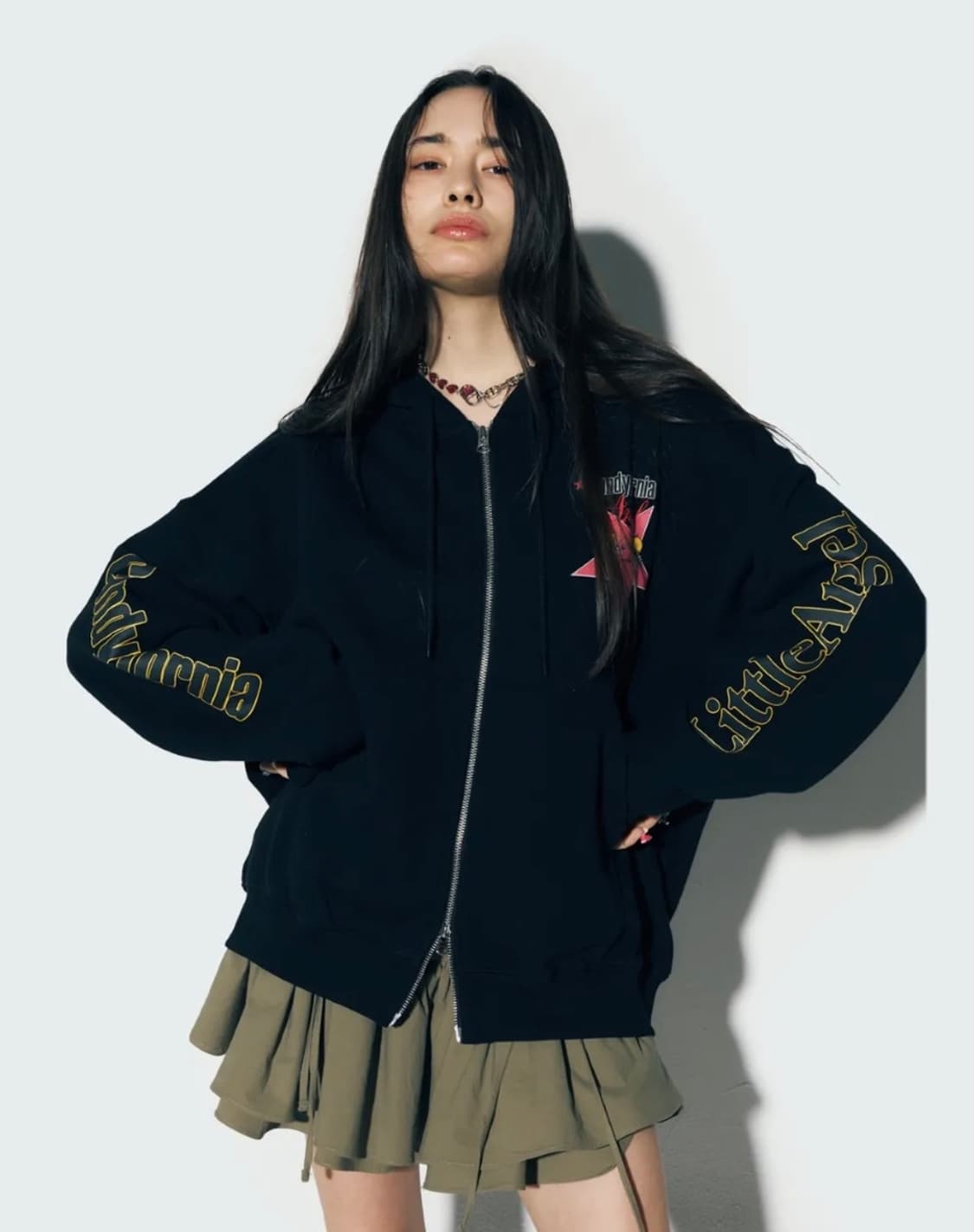 애즈이프캘리 후드집업 상품이미지2